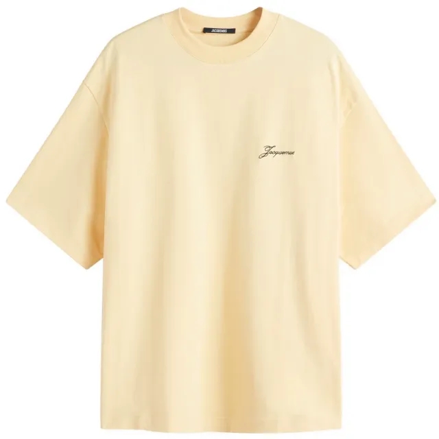 Jacquemus Men's Athletic Club T-Shirt Athletic Club Beige