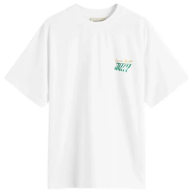 Bram's Fruit Men's Canopy Acrylic T-Shirt White