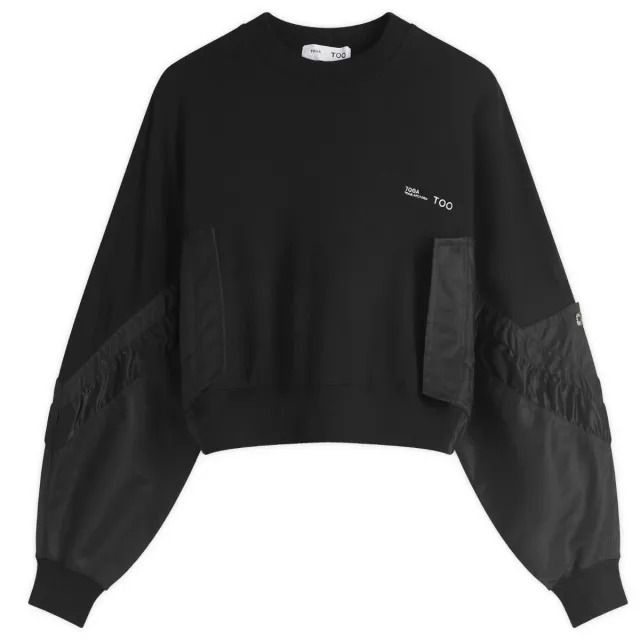 TOGA ARCHIVES TOGA Pocket Sweat Pullover Black