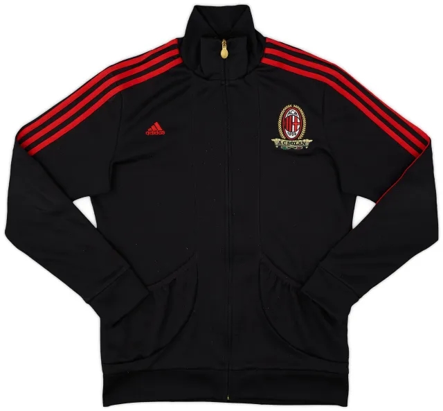 2010-11 AC Milan adidas Track Jacket - 6/10 - (L)