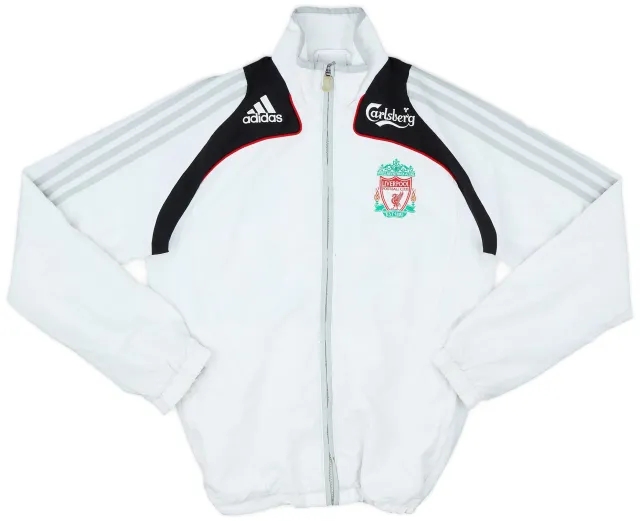 2008-09 Liverpool adidas Track Jacket - 6/10 - (L.Boys)