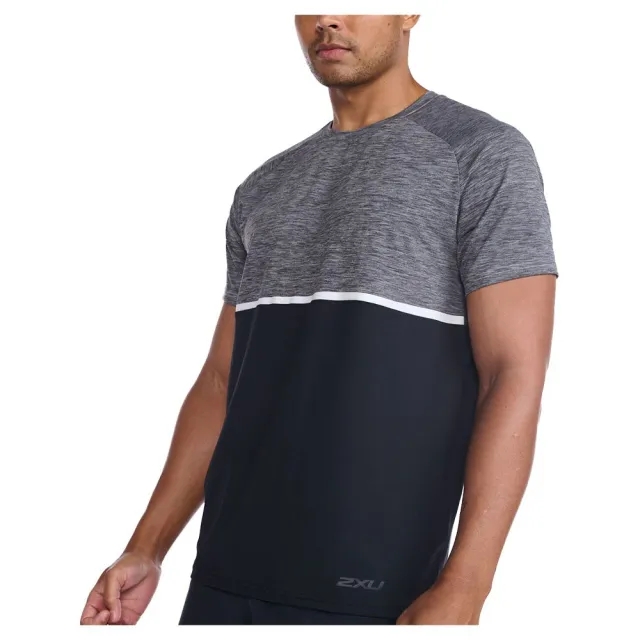 2xu Motion Colour Block Short Sleeve T-shirt