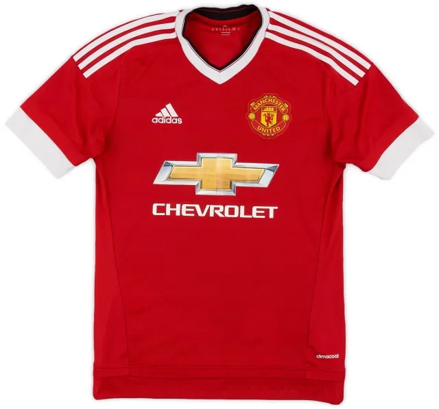 adidas 2015-16 Manchester United Home Shirt Rooney #10 - 5/10 - (XS)