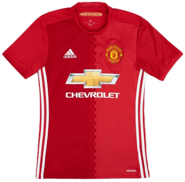 adidas 2016-17 Manchester United Home Shirt Rooney #10 - 8/10 - (XS)