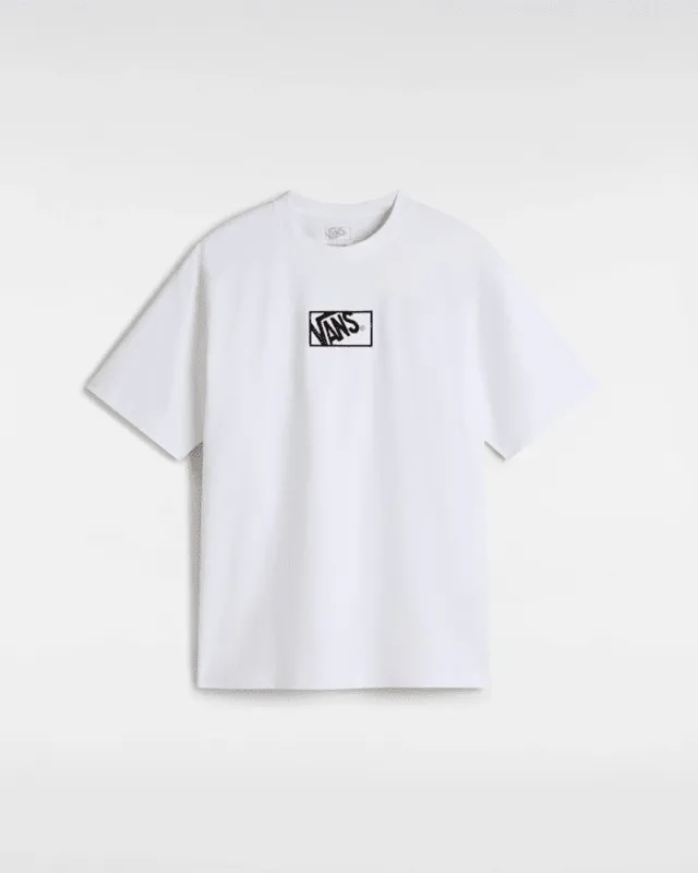 Vans - Blocked Box Loose T-Shirt, Man, White