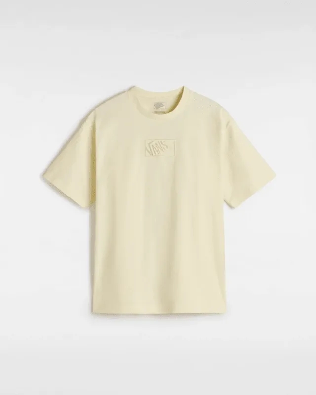 Vans - Blocked Box Loose T-Shirt, Man, Beige