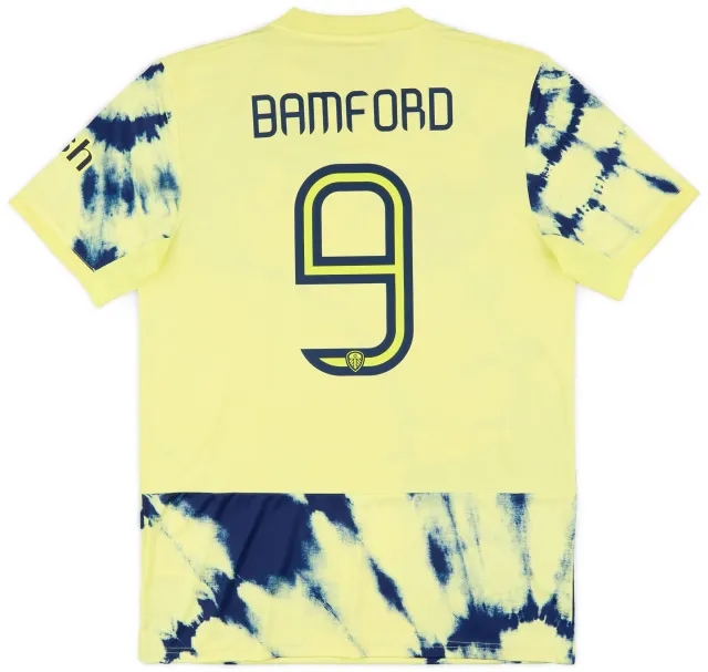 adidas 2022-23 Leeds United Away Shirt Bamford #9 (M)