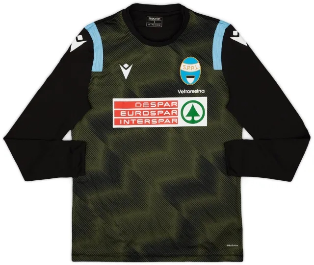 2019-20 SPAL Macron Training L/S Shirt - 6/10 - (L)