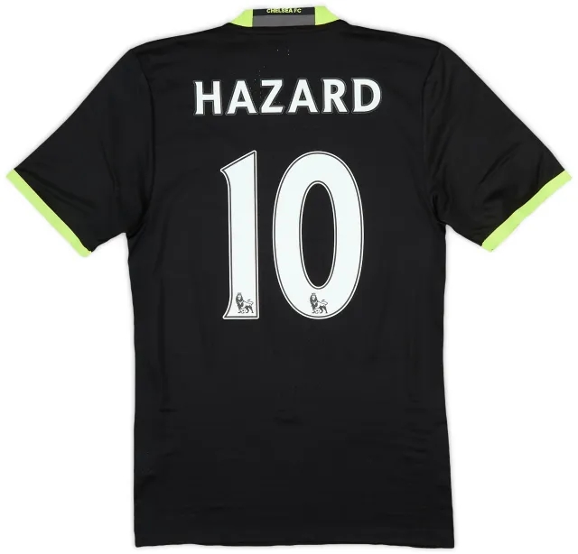 adidas 2016-17 Chelsea Player Issue Away Shirt Hazard #10 (S)