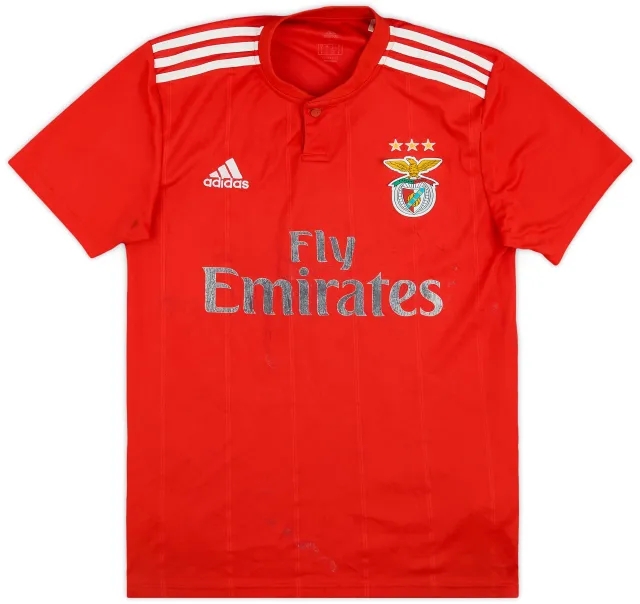 adidas 2018-19 Benfica Home Shirt - 4/10 - (S)