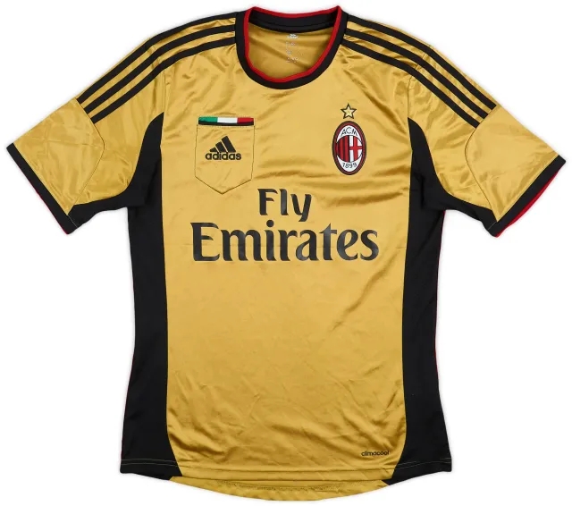 adidas 2013-14 AC Milan Third Shirt - 8/10 - (S)
