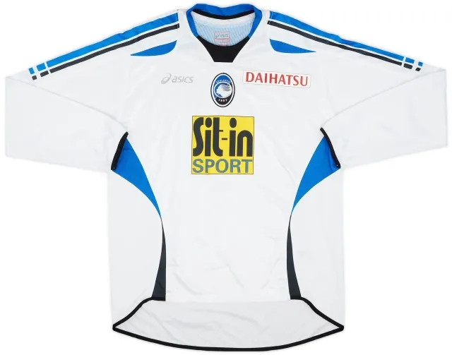 Asics 2006-07 Atalanta Away L/S Shirt - 5/10 - (XL)