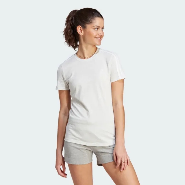 adidas Essentials Slim 3-Stripes T-Shirt