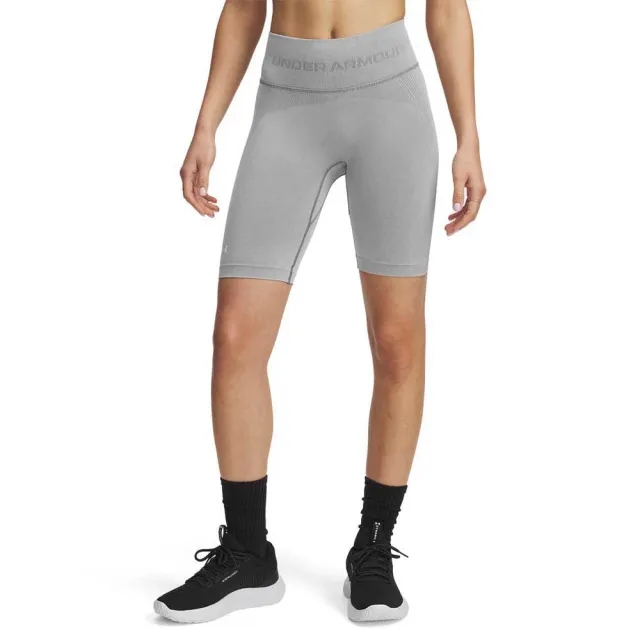 Women's  Under Armour  Vanish Seamless Washed Shorts Black / White M