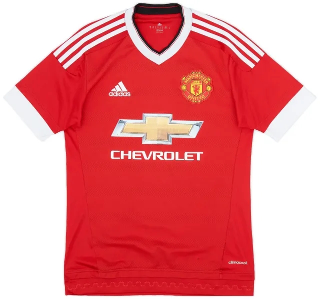 adidas 2015-16 Manchester United Home Shirt Rooney #10 - 6/10 - (XS)