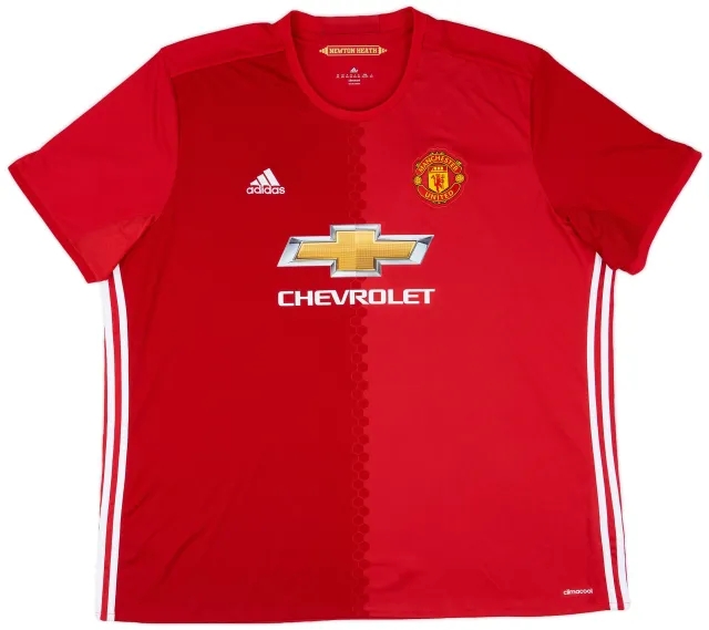 adidas 2016-17 Manchester United Home Shirt Ibrahimovic #9 - 9/10 - (3XL)