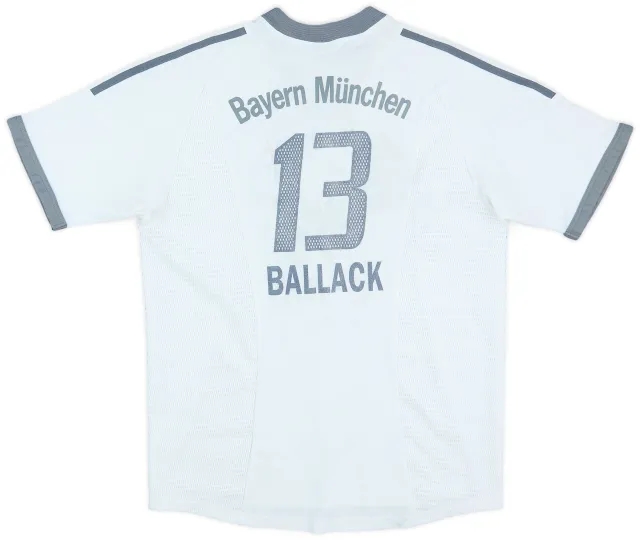 adidas 2002-03 Bayern Munich Away Shirt Ballack #13 - 5/10 - (XL.Boys)