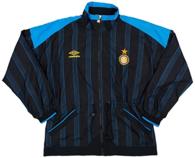 1995-96 Hellas Verona Errea Bench Coat - 5/10 - (S)