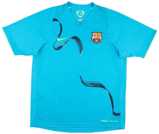 2008-09 Barcelona Nike Training Shirt - 9/10 - (L)