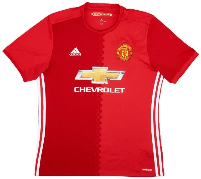 adidas 2016-17 Manchester United Home Shirt Rooney #10 - 6/10 - (L)