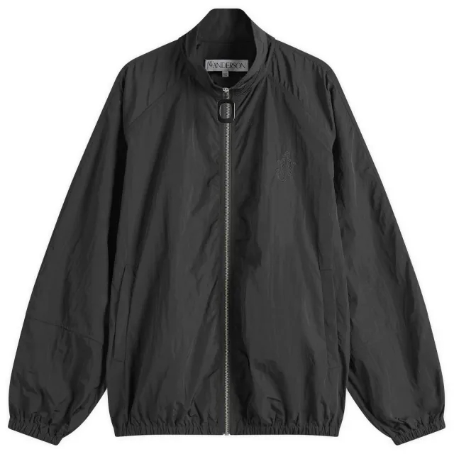 JW Anderson Men's Raglan Sleeve Track Jacket Black