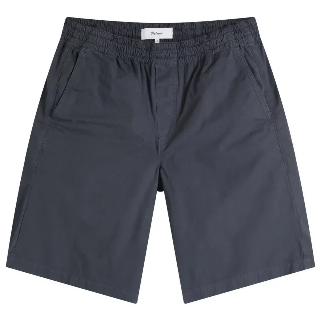 Palmes Men's Cotton Ripstop Shorts Charcoal