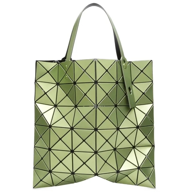 BAO BAO ISSEY MIYAKE Women's Lucent Colour Tote Bag Light Green/Light Yellow