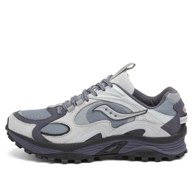 Saucony Men's Grid Aura X Sneakers Grey/Silver