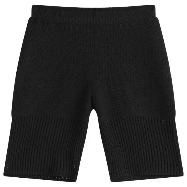 Homme Plissé Issey Miyake Men's Knit Shorts Black