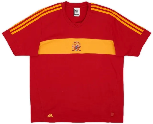 2006 Spain 'FIFA World Cup' adidas Fan Tee - 8/10 - (L)