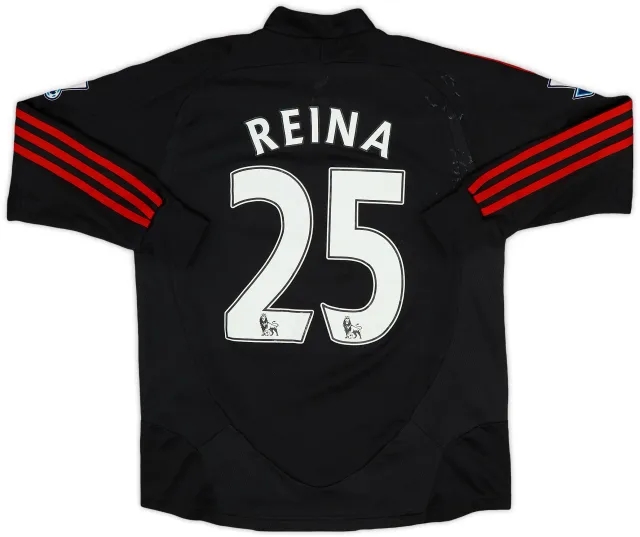 adidas 2008-09 Liverpool GK Shirt Reina #25 - 5/10 - (L.Boys)