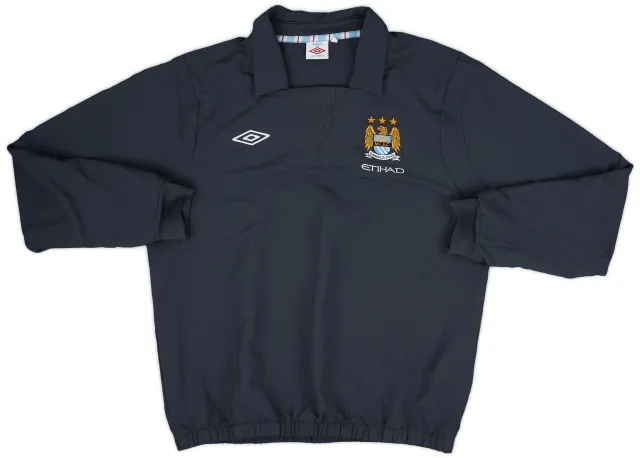 2010-11 Manchester City Umbro Drill Top - 10/10 - (XL)