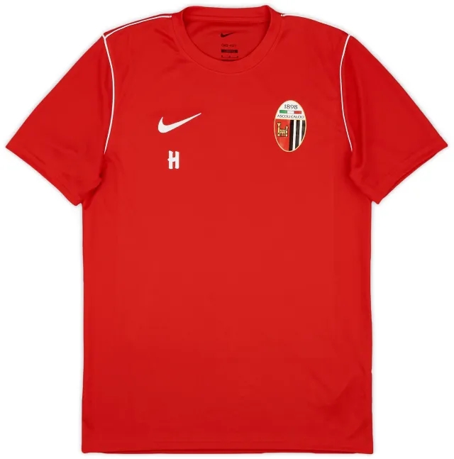 2023-24 Ascoli Nike Staff Issue Training Shirt 'H' - 10/10 - (M)