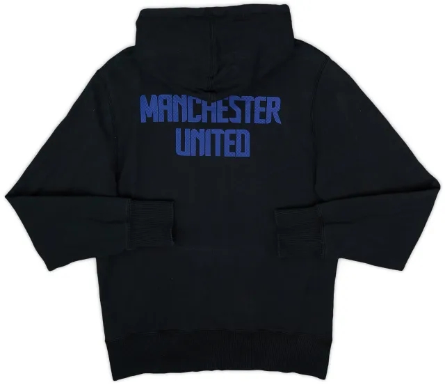2012-13 Manchester United Nike Hooded Sweat Top - 8/10 - (S)