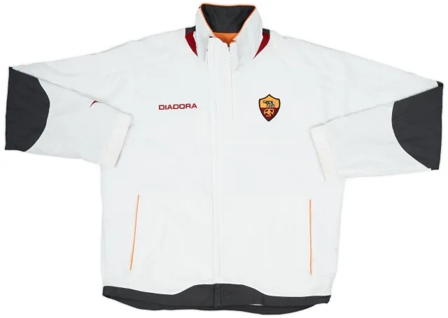 2005-06 Roma Diadora Track Jacket - 8/10 - (XL)