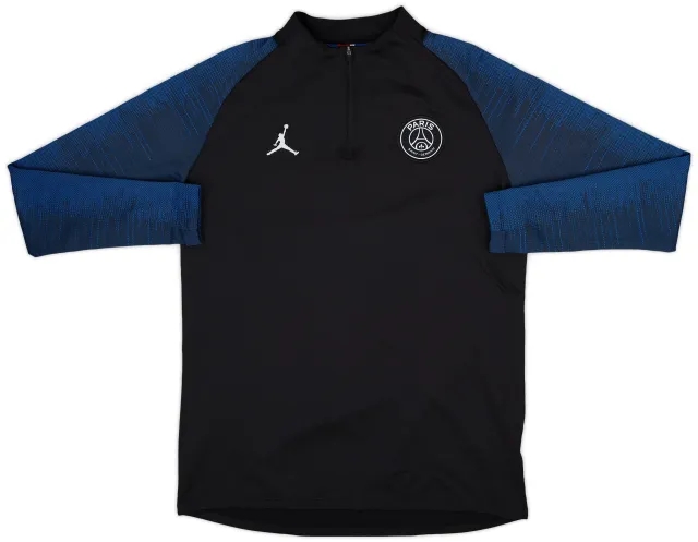 Nike 2020-21 Paris Saint-Germain Air Jordan 1/4 Zip Drill Top - 9/10 - (L)