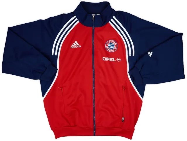 2000-01 Bayern Player Issue adidas Track Jacket - 8/10 - (L)