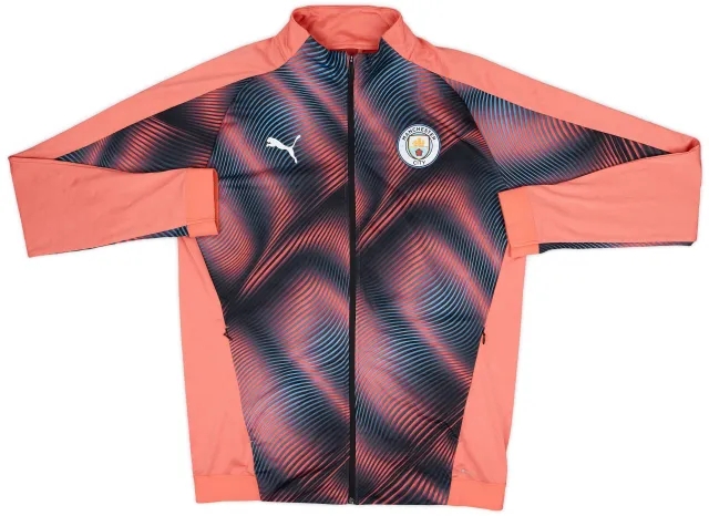 2019-20 Manchester City Puma Track Jacket - 8/10 - (L)