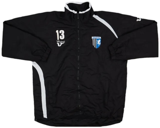 Jacket/Coat 2012-13 Gillingham Player Issue Vandanel Track Jacket #13 - 8/10 - (L)