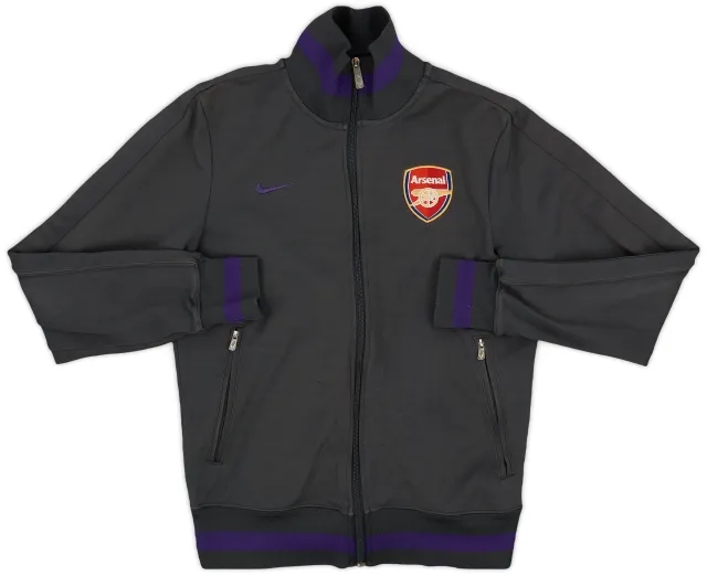 2012-13 Arsenal Nike N98 Track Jacket - 8/10 - (S)
