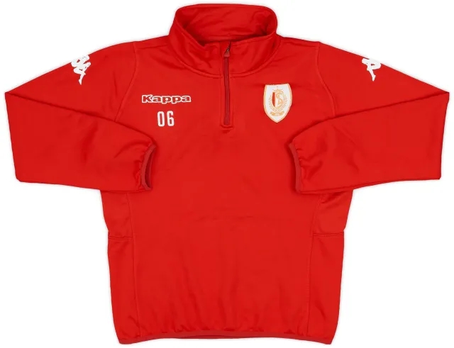 2016-17 Standard Liege Kappa Player Issue 1/4 Zip Training Top #06 - 7/10 - (M)