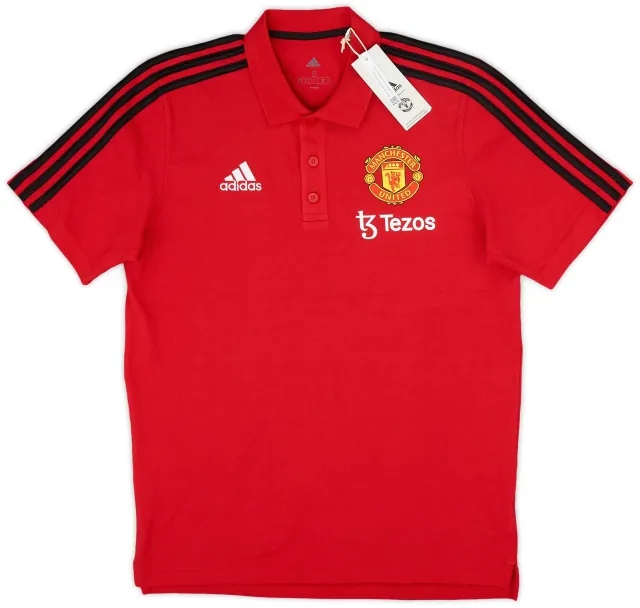 2023-24 Manchester United adidas Polo Shirt (S)