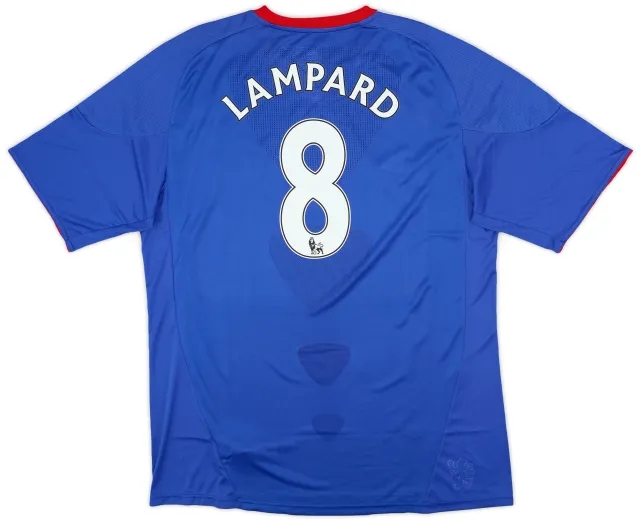 adidas 2010-11 Chelsea Home Shirt Lampard #8 (XL)