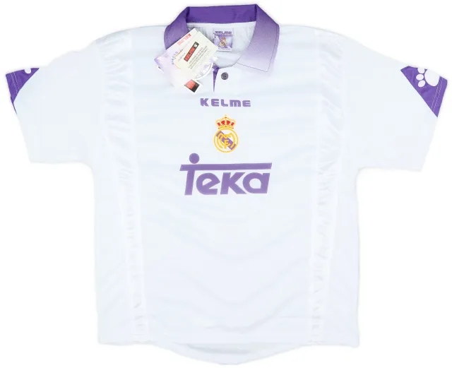 Kelme 1997-98 Real Madrid Home Shirt (L)