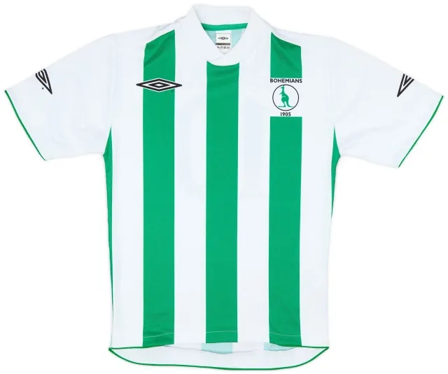Umbro 2007-08 Bohemians Praha Basic Home Shirt Slezak #10 - 9/10 - (S)