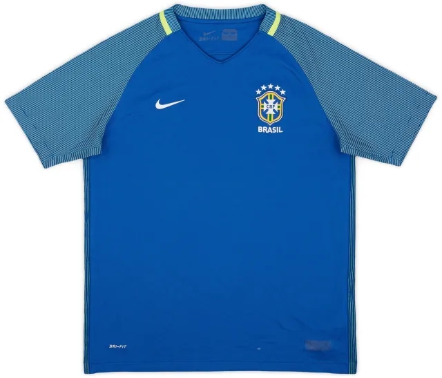 Nike 2016-17 Brazil Away Shirt - 7/10 - (XL.Boys)