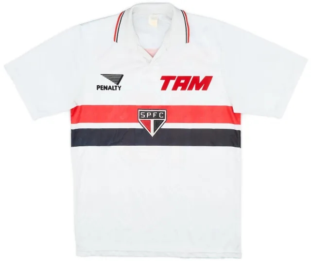 1993 Sao Paulo Home Shirt #10 - 7/10 - (M)