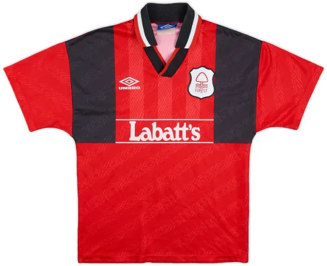 Umbro 1994-96 Nottingham Forest Home Shirt - 8/10 - (Y)