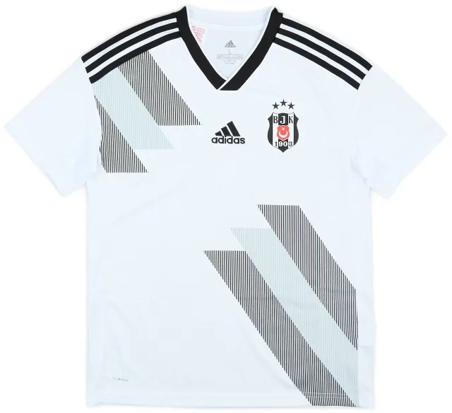 adidas 2019-20 Besiktas Home Shirt - 10/10 - (L.Boys)