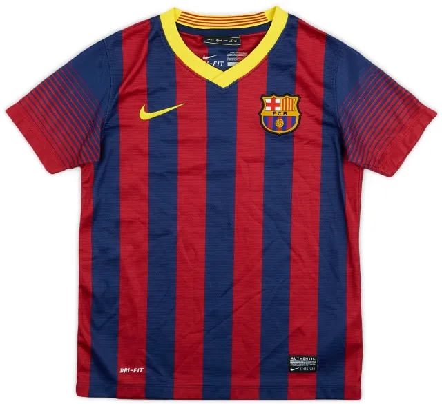 Nike 2013-14 Barcelona Home Shirt - 8/10 - (S.Boys)